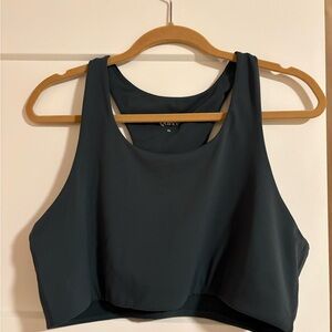 Quince Forest Green Athletic / Sports Bra